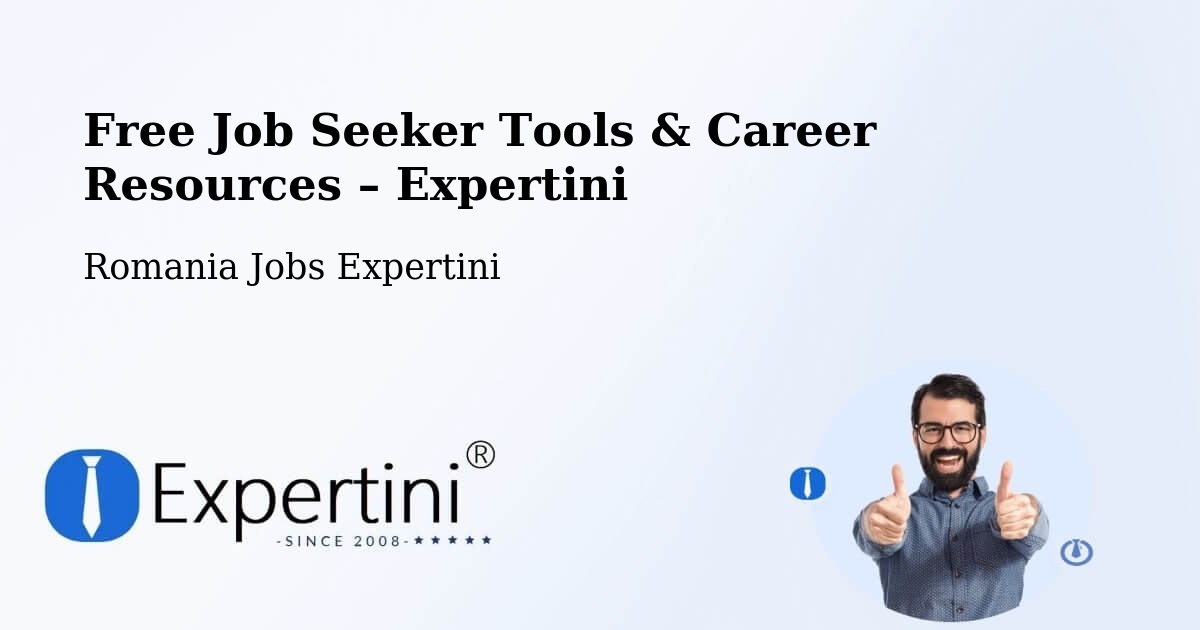 Free Job Seeker Tools & Career Resources – Comuna Lapoş - Comuna Lapoş, Romania Jobs Expertini